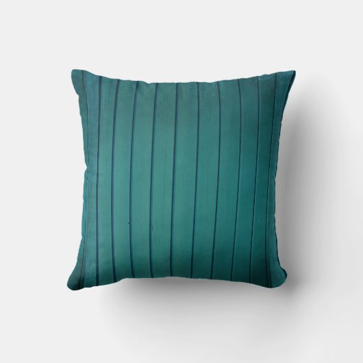 Coussin Texture en bois bleu (Verso)
