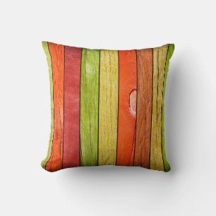 Coussin texture en bois coloré, 3D illustration3d, abstrai