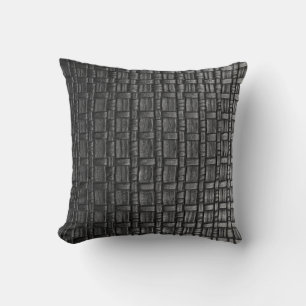 Coussin Texture en cuir