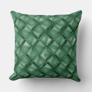 Coussin Texture en cuir brillant 3