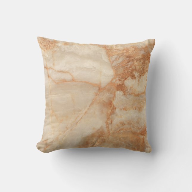 Coussin Texture en pierre beige (Recto)