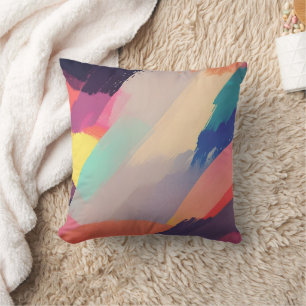 Coussin texture fractale Abstraite