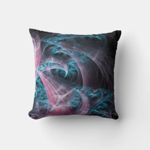 Coussin Texture fractale design arrière - plan