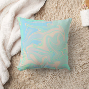 Coussin Texture irisée liquide