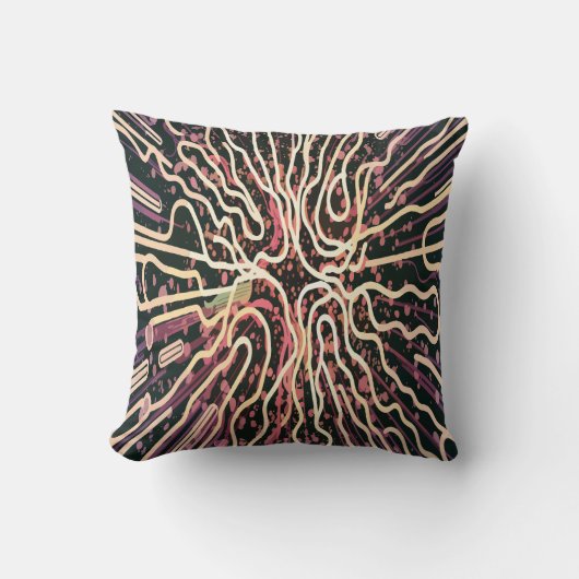 Coussin Texture par bandes (Recto)