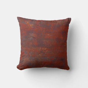 Coussin texture rouillée Abstraite : stucco réaliste