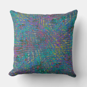 Coussin Texture rugueuse de couleur très pâle et défraîchi