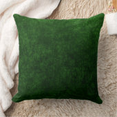Coussin texture velours vert émeraude (Couverture)
