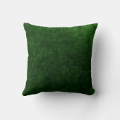 Coussin texture velours vert émeraude (Verso)