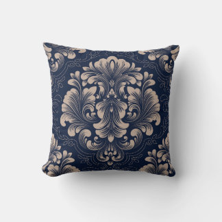 Coussin Texture victorienne sans joint Damas classique
