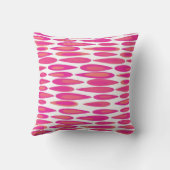 Coussin Texture Yeux Rose et Violet (Verso)