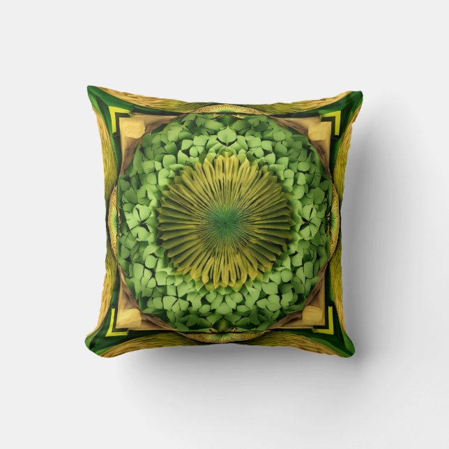 Coussin Textures et Motifs inspirés par la nature (Recto)