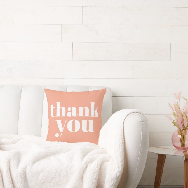 Coussin Thank You  (Canapé)