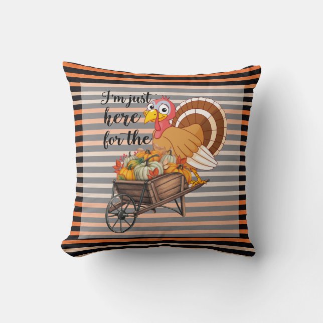 Coussin Thanksgiving Populaire belle collection d'automne (Recto)
