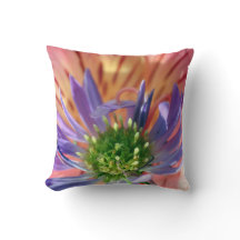 The Awakening Flower Throw Pillow