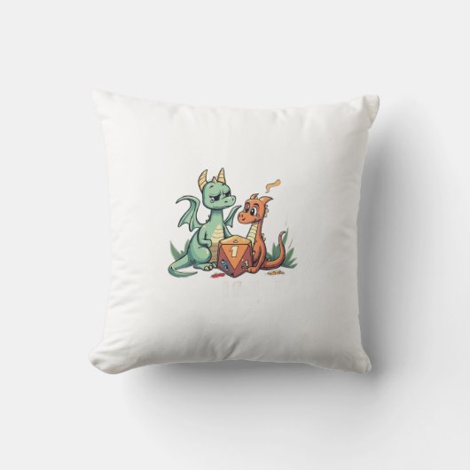 Coussin The Critical Fail Club (Recto)