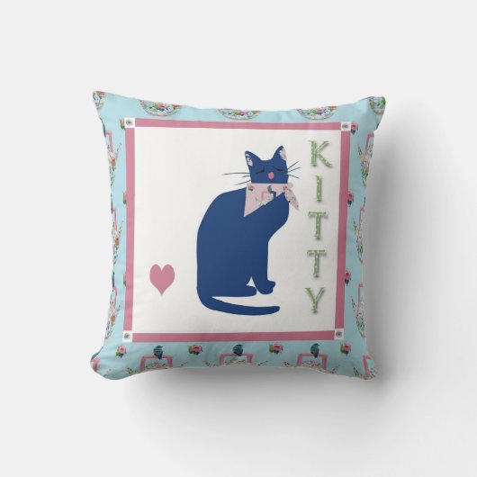 Coussin Thé de Kitty (Recto)