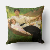 Coussin "The Hammock" de Joseph De Camp (Verso)