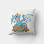 Coussin The Little Blue Dragon (Verso)