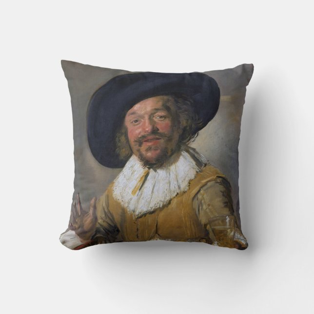 Coussin The Merry Drinker, Frans Hals, 1628-1630 (Recto)