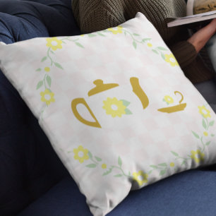 Coussin Thé Party Floral