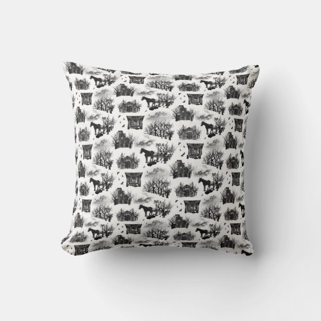 Coussin The Plague Print (Recto)