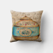 Coussin Thé pour deux (Verso)