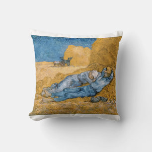 Coussin The Siesta 1890 by Vincent van Gogh