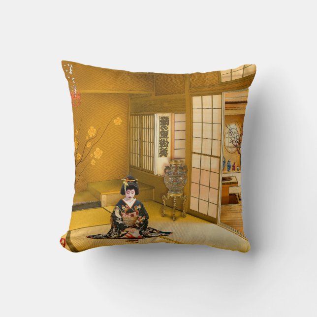 Coussin The Tears of Madama Butterfly (Recto)
