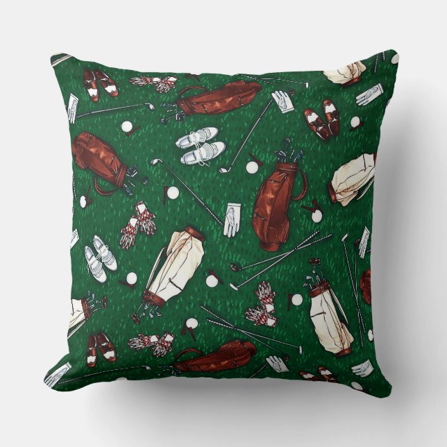 Coussin The Time Golf (Recto)