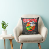 Coussin The tote bag for people who don't like Christmas (Chaise)