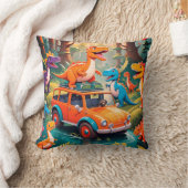 Coussin The Velociraptors Family Vacation  (Couverture)