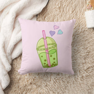 Coussin Thé vert matcha, Tout est meilleur avec du matcha