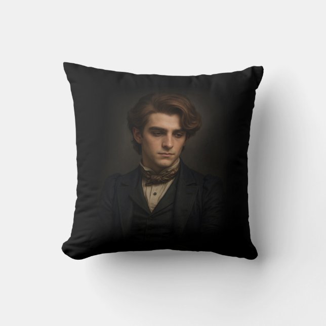 Coussin The Victorian Man Pillow (Recto)