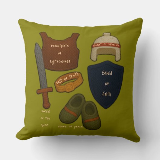 Coussin The Whole Armor Yarn Look Pillow (Recto)