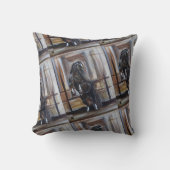 Coussin The Wild Horse Painting by Alfred Fox (Recto)