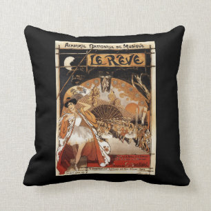 Coussin Théatre de l'opéra de représentation de Le Reve