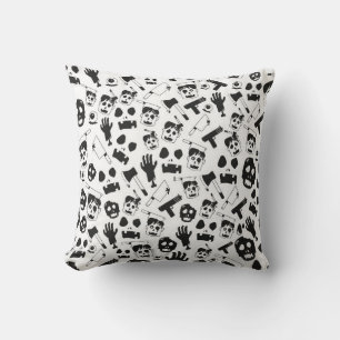 Coussin Thème Arrière - plan Motif vintage sans couture Zo