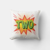 Coussin Thème de bande dessinée Toddler Niece Nephew 2e an (Recto)