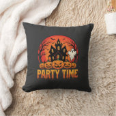 Coussin Thème de fantôme de citrouille pour la fête d'Hall (Couverture)