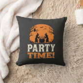 Coussin Thème de fête d'Halloween Sorcière Chaudron Design (Couverture)