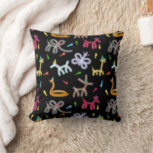 Coussin Thème de fête pour enfants Animaux en ballons