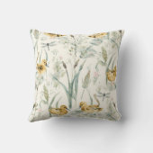 Coussin Thème de la nurserie de canard | Accent de chambre (Verso)