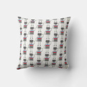 Coussin Thème de Robot Personnalisé (Verso)