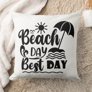 Coussin Thème de vacances d'été