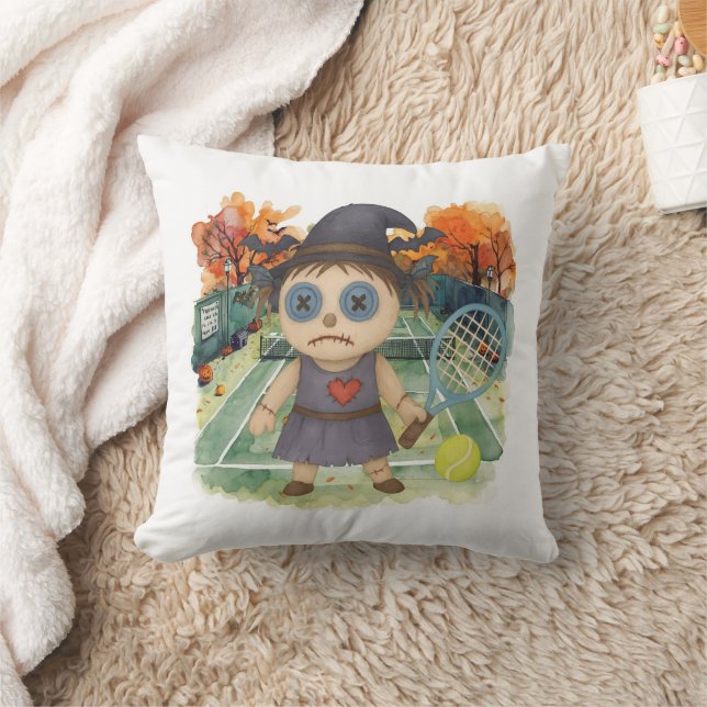 Coussin Thème du Tennis Halloween (Couverture)