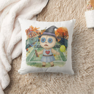 Coussin Thème du Tennis Halloween