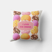Coussin Thème Fun Ice Cream (Verso)