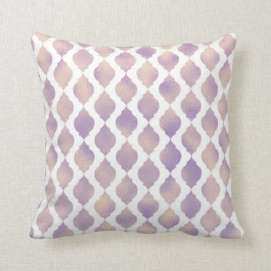 Coussin Thème indien glam arabian marocain or pourpre