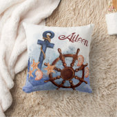 Coussin Thème Mariage Plage Bridesmaid Idée cadeau (Couverture)